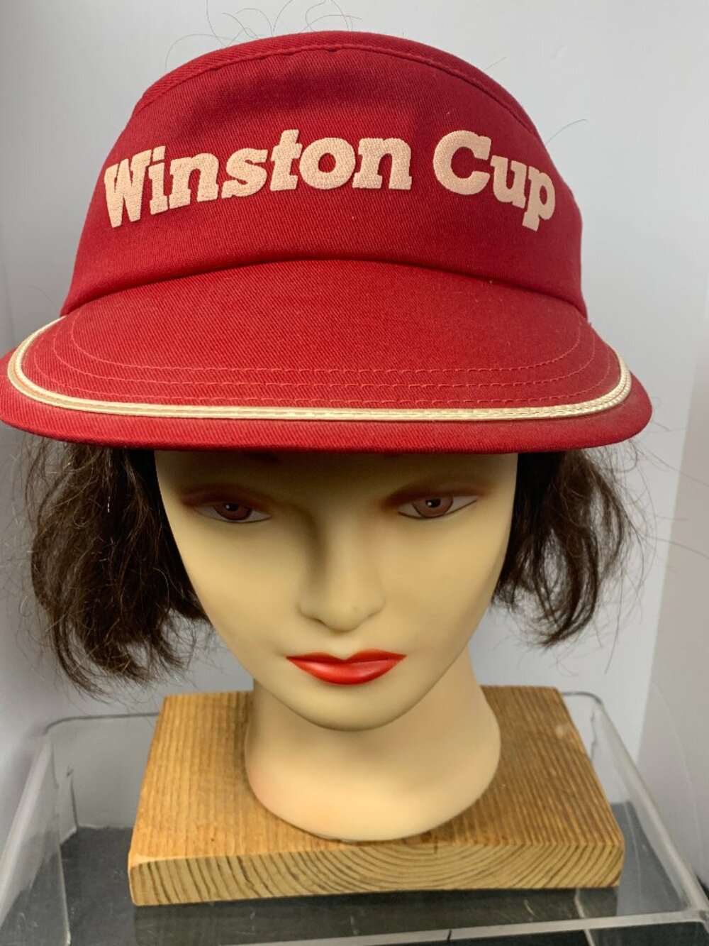 Vintage Winston Cup Series Visor Hat Nascar Racing Cap USA